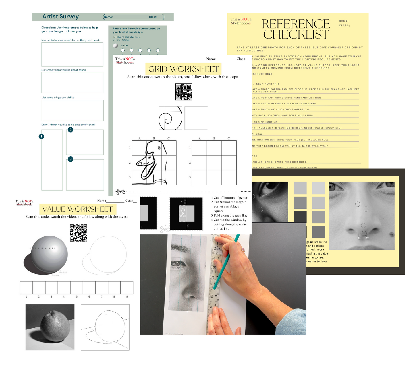 Drawing Basics Bundle (For Teachers)